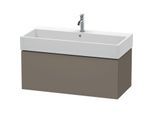 Duravit L-Cube Waschtisch-Unterschrank LC617809090 98,4x 45,9 cm, flannel grey seidenmatt, 1 Auszug, wandhängend
