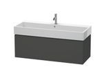 Duravit L-Cube Waschtisch-Unterschrank LC617904949 118,4x 45,9 cm, graphit matt, 1 Auszug, wandhängend