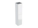 Geberit Acanto Hochschrank 500619012 38x173x36cm, Glas weiss - weiss hochglanz