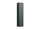 LAUFEN BASE für INO Hochschrank H4030311102661 35x16,5cm, 1 Tür, Scharnier links, Griff Aluminium eloxiert, verkehrsgrau