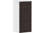 hansgrohe Xevolos E Halbhochschrank 54212730 400x360x890mm, links, mattweiß, Eiche dunkel