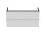 Ideal Standard Adapto Waschtisch-Unterschrank T4302WG 2 Auszüge, 970 x 410 x 490 mm, hochglanz weiß lackiert