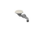 Bette BetteAir Ab-/Überlaufgarnitur B525-001 für Duschfliese, pergamon