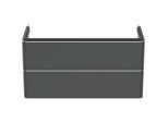 Ideal Standard Adapto Waschtisch-Unterschrank T4302Y2 2 Auszüge, 970 x 410 x 490 mm, anthrazit matt