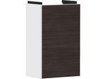 hansgrohe Xevolos E Waschtischunterschrank 54166730 340x555x245mm, links, mattweiß, Eiche dunkel