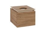 Villeroy und Boch Legato Waschtischunterschrank B56500RH 45x38x50cm, Waschtisch mittig, Kansas Oak