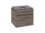 Villeroy und Boch Legato Waschtischunterschrank B56800RK 60x55x50cm, Waschtisch mittig, Stone Oak