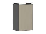 hansgrohe Xevolos E Waschtischunterschrank 54168390 340x555x245mm, links, schiefergrau matt, bronze Struktur