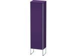 Duravit XSquare Hochschrank XS1314R9494 50x176x35,6cm, Tür rechts, stehend, Aubergine seidenmatt
