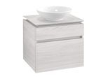 Villeroy & Boch Legato Waschtischunterschrank B56800E8 60x55x50cm, White Wood