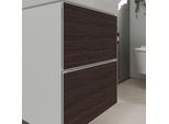 hansgrohe Xevolos E Waschtischunterschrank 54172730 480x555x475mm, für Handwaschbecken, 2 Schubladen, mattweiß, Eiche dunkel