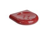 Hewi 477 Seifenhalter 477.02.20033 120mm, mit Noppen, rubinrot