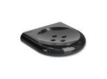 Hewi 477 Seifenhalter 477.02.20090 120mm, mit Noppen, tiefschwarz