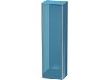 Duravit XSquare Hochschrank XS1313L4747 50x176x35,6cm, Tür links, Stone Blue hochglanz