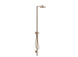 hansgrohe Axor Starck Duschsäule 12672310 mit Thermostat, Kopfbrause 240 1jet, brushed red gold