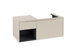 Villeroy und Boch Subway 3.0 Waschtisch-Unterschrank C57102VN 100,1x42,25x51,6cm, ohne LED/Griff monochrom, cashmere grey