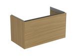 Ideal Standard Conca Waschtisch-Unterschrank T4575Y6 100x50x55cm, 2 Auszüge, Eiche hell Furnier