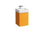 LAUFEN Kartell Waschtisch-Unterschrank H4075080336431 44x60x45cm, 2 Schubladen, ockerbraun