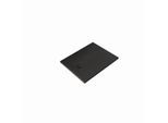Kludi TERRA Duschwanne 08DW0439 70 x 90 x 3 cm, Abflussabdeckung inkl. Mattschwarz