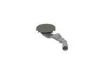 Bette BetteAir Ab-/Überlaufgarnitur B524-404AY für Duschfliese, Antirutsch Pro, graphite