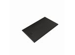Kludi TERRA Duschwanne 08DW0639 80 x 140 x 3 cm, Abflussabdeckung inkl. Mattschwarz