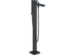 Duravit Manhattan Fertigmontageset MH5250000046 Unterputz-Wannenarmatur, bodenstehend, schwarz matt