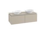Villeroy & Boch Legato Waschtischunterschrank B58300VK 120x38x50cm, Soft Grey