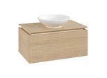 Villeroy & Boch Legato Waschtischunterschrank B56900VJ 80x38x50cm, Nordic Oak