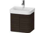 Duravit Happy D.2 Plus Waschtisch-Unterschrank HP4384069690000 47,5x35cm, 2 Türen, nussbaum gebürstet
