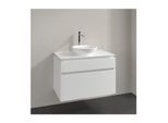 Villeroy & Boch Legato Waschtischunterschrank B57000DH 80x55x50cm, Glossy White