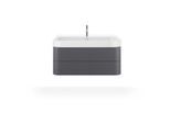 Duravit Happy D.2 Plus Waschtisch-Unterschrank HP4388080800000 97,5 x 49 cm, graphit supermatt, 2 Schubkästen