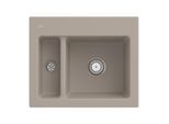Villeroy und Boch Subway 60 XM Einbauspüle 678000AM Spülbecken, 620 x 510 mm, almond CeramicPlus