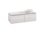 Villeroy & Boch Legato Waschtischunterschrank B58100E8 120x38x50cm, White Wood