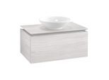 Villeroy & Boch Legato Waschtischunterschrank B56900E8 80x38x50cm, White Wood