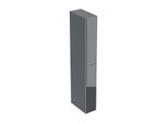 Geberit Acanto Hochschrank 500638JK2 22x173x47,6cm, Glas Lava - Lava matt