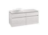 Villeroy & Boch Legato Waschtischunterschrank B58000E8 120x55x50cm, White Wood