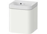 Duravit Happy D.2 Plus Möbelwaschtisch HP4344N36360000 40x36cm, 1 Tür, Anschlag rechts, ohne Hahnloch, weiß seidenmatt