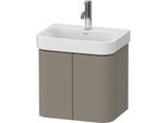 Duravit Happy D.2 Plus Waschtisch-Unterschrank HP4384092920000 47,5x35cm, 2 Türen, steingrau seidenmatt