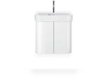 Duravit Happy D.2 Plus Waschtisch-Unterschrank HP4384036360000 47,5x35cm, 2 Türen, weiß seidenmatt