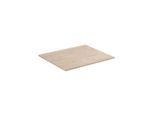 Ideal Standard Adapto Holzplatte U8413FF zu Waschtisch-Unterschrank und Standkonsole, 600x12x505mm, Pinie hell Dekor