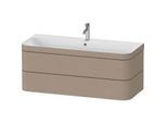 Duravit Happy D.2 Plus Möbelwaschtisch-Unterschrank HP4639O75750000 117,5x49cm, 2 Schubkästen, 1 Hahnloch, leinen