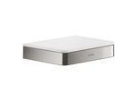 hansgrohe Axor Ablage 42840800 150 mm, Edelstahl-Optik