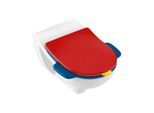 Villeroy und Boch O.novo kids Wand-Tiefspül-WC 4690R001 32 x 52 cm, spülrandlos, für Kinder, weiß