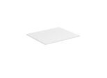 Ideal Standard Adapto Holzplatte U8413WG zu Waschtisch-Unterschrank und Standkonsole, 600x12x505mm, Hochglanz weiß lackiert