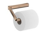 hansgrohe Axor Papierrollenhalter 42846300 ohne Deckel, Wandmontage, polished red gold