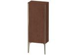 Duravit XViu Halbhochschrank XV1305LB113 40x24x89cm, champagner matt, Tür links, amerikanischer nussbaum