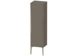 Duravit XViu Halbhochschrank XV1325LB190 40x36x133cm, champagner matt, Tür links, flannel grey seidenmatt