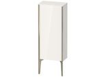 Duravit XViu Halbhochschrank XV1305LB185 40x24x89cm, champagner matt, Tür links, weiß hochglanz
