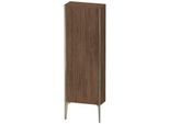 Duravit XViu Halbhochschrank XV1316RB121 50x24x133cm, champagner matt, Tür rechts, nussbaum dunkel