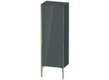 Duravit XViu Halbhochschrank XV1326LB138 50x36x133cm, champagner matt, Tür links, dolomiti grey hochglanz